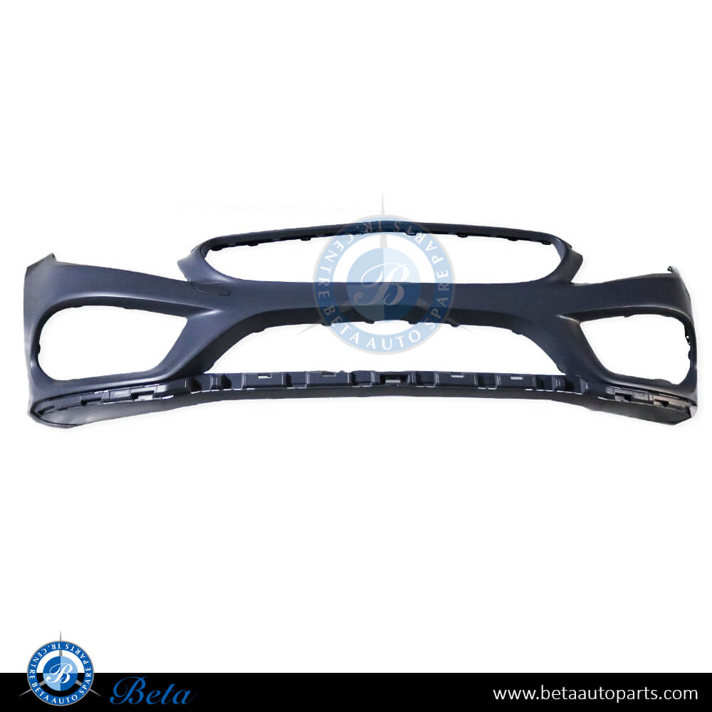 Front Bumper without PDC with Park Assist without Camera Hole with Sport Package Normal AMG for Mercedes C-Class W205 2015-2018 models, Part Number 2058801740 Front Bumper without PDC with Park Assist without Camera Hole with Sport Package Normal AMG for Mercedes C-Class W205 2015-2018 models, Part Number 2058801740